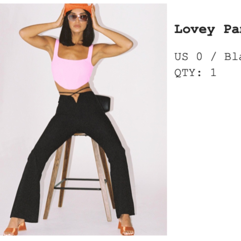 Princess Polly Pinstripe Trowsers